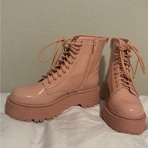 Pink Boots